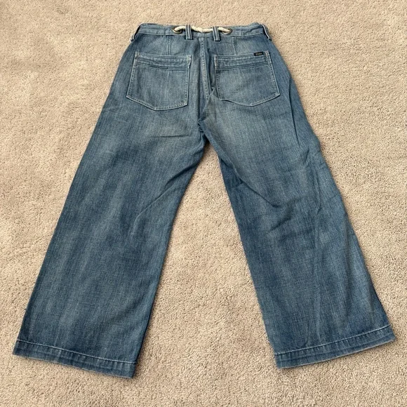 Polo by Ralph Lauren Blue Wide Leg Jeans - Picture 8 of 11